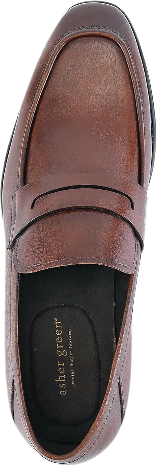 Asher Green AG1101 - Men's Dress Shoes, Formal Men's Shoes - Genuine Calf Leather Double Monk Strap