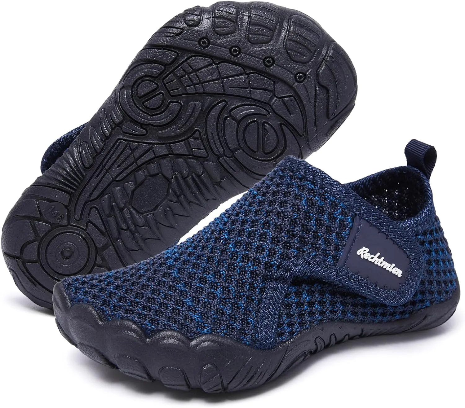 Boy's Toddler Water Shoes Girl's Quick Dry Beach Swim Shoes Cute Non-Slip Lightweight Barefoot Aqua Shoes(Baby/Toddler)