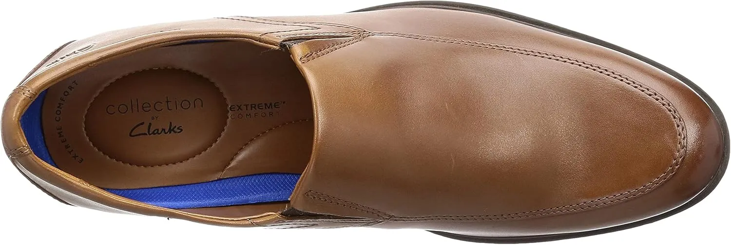 Clarks Mens Whiddon Step L:eather Leather Loafers