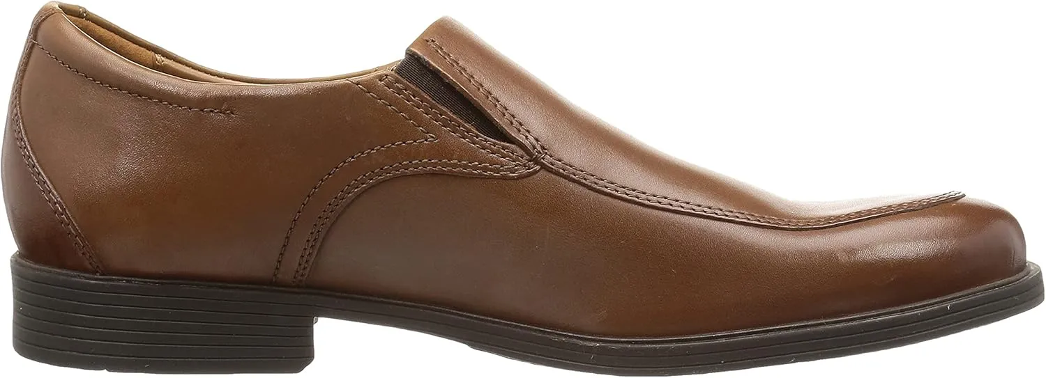 Clarks Mens Whiddon Step L:eather Leather Loafers