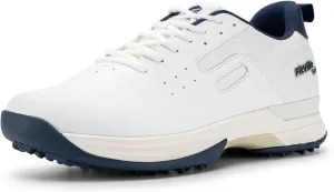 FitVille Professional Mens Golf Shoes Extra Wide Spiked Golf Shoes for Men Waterproof