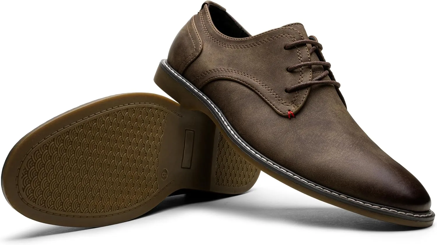 Jousen Men's Casual Dress Shoes Suede Business Classic Dress Shoes for Men