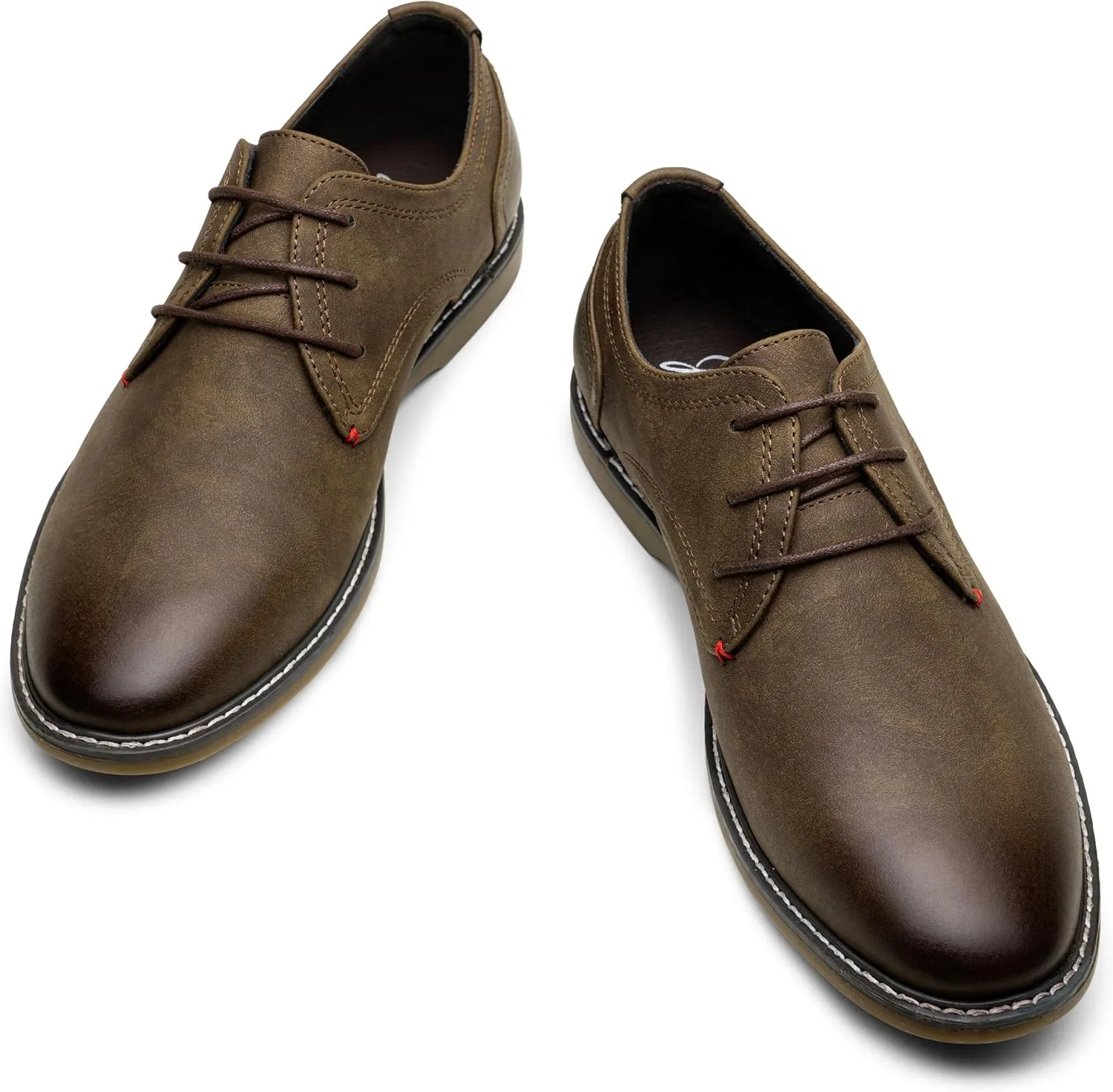 Jousen Men's Casual Dress Shoes Suede Business Classic Dress Shoes for Men