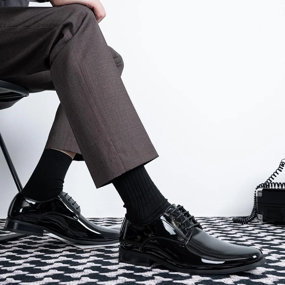 Jousen Mens Dress Shoes Formal Business Oxford Shoes for Men Tuxedo Dress Shoes for Men