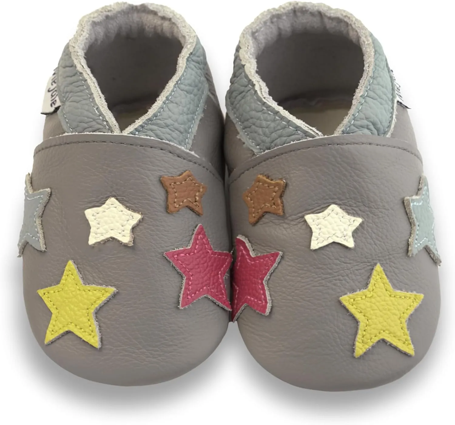 Mejale Baby Shoes Soft Sole Leather Moccasins Cartoon Butterfly Infant Toddler First Walker Slippers