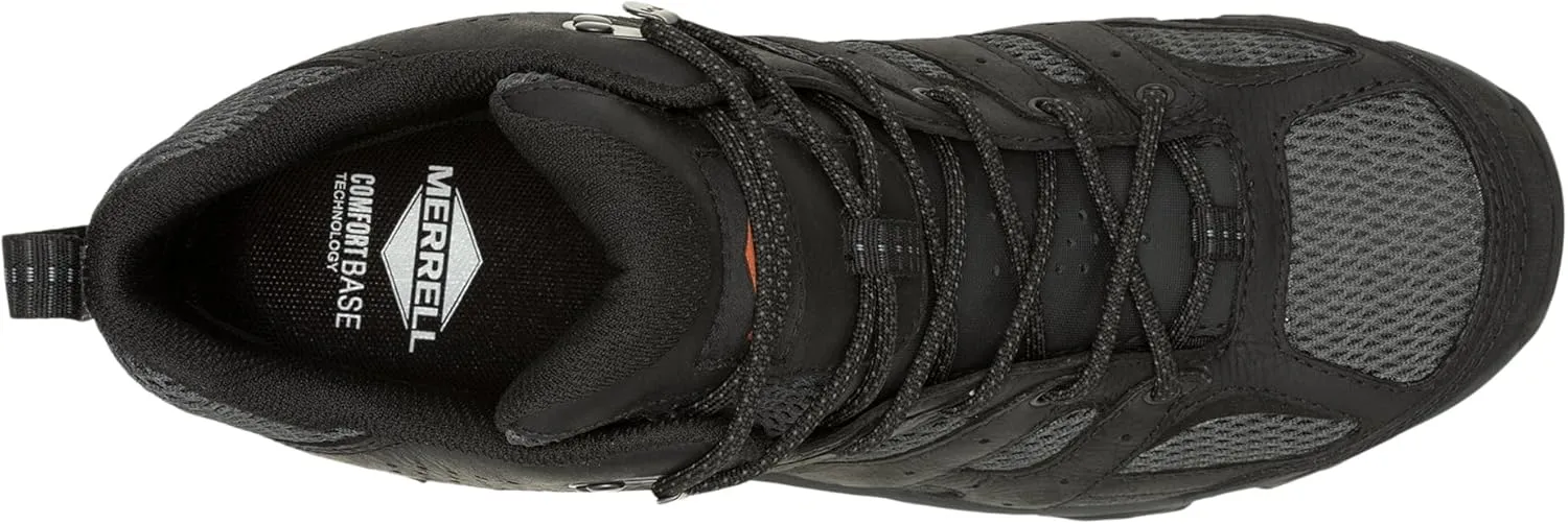 Merrell Men's Moab Vertex 2 Mid Waterproof Carbon Fiber
