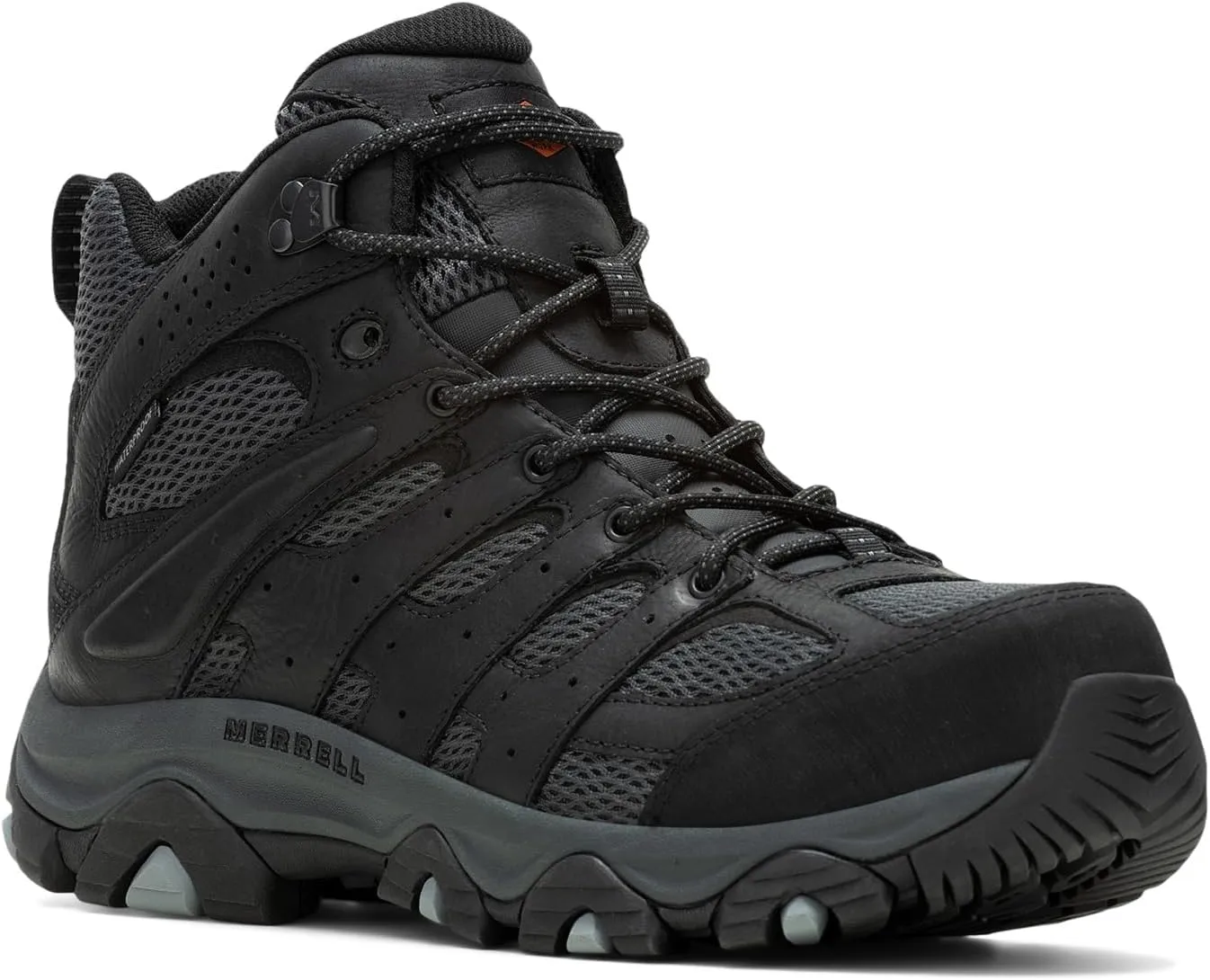 Merrell Men's Moab Vertex 2 Mid Waterproof Carbon Fiber