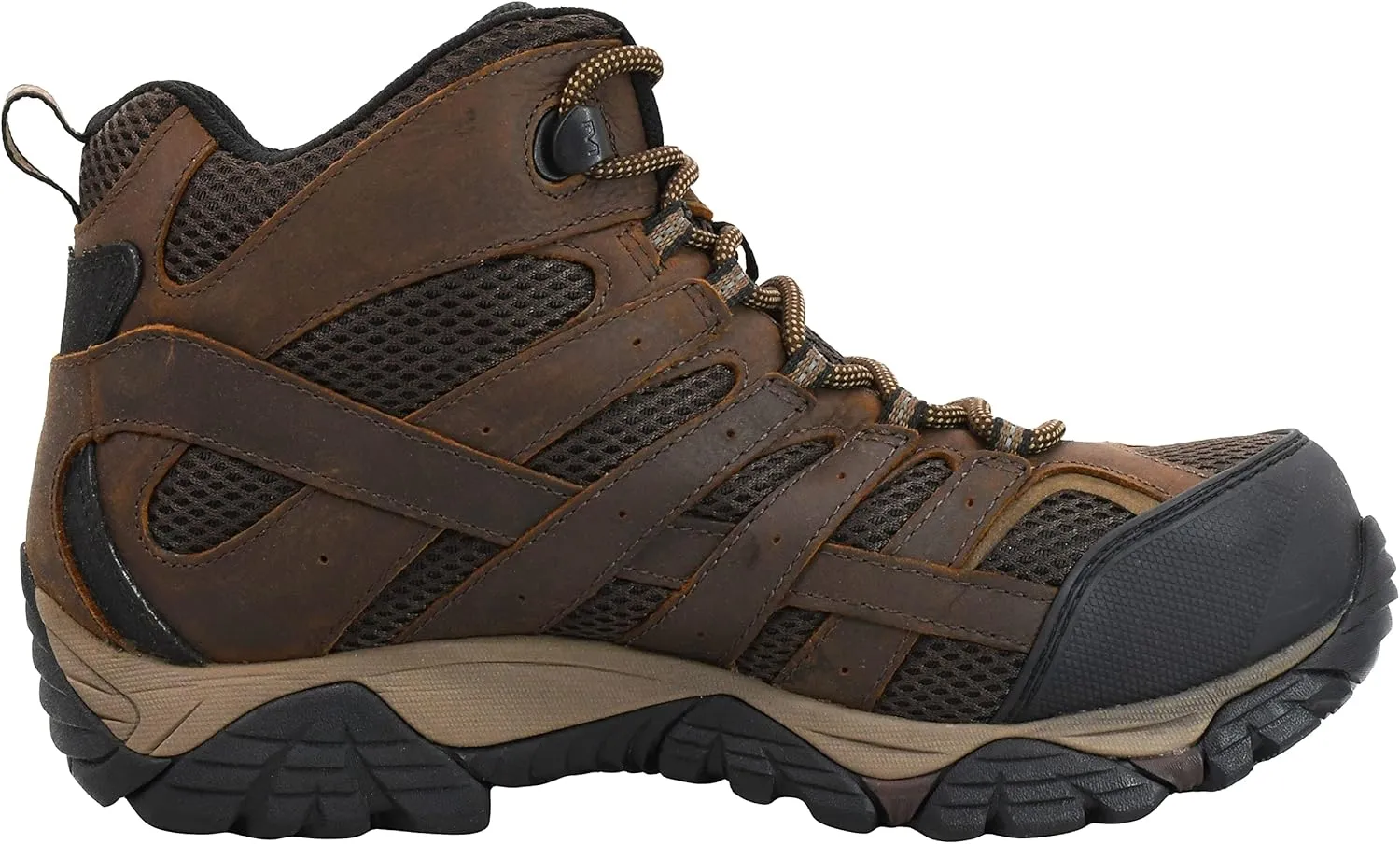 Merrell Men's Moab Vertex 2 Mid Waterproof Carbon Fiber