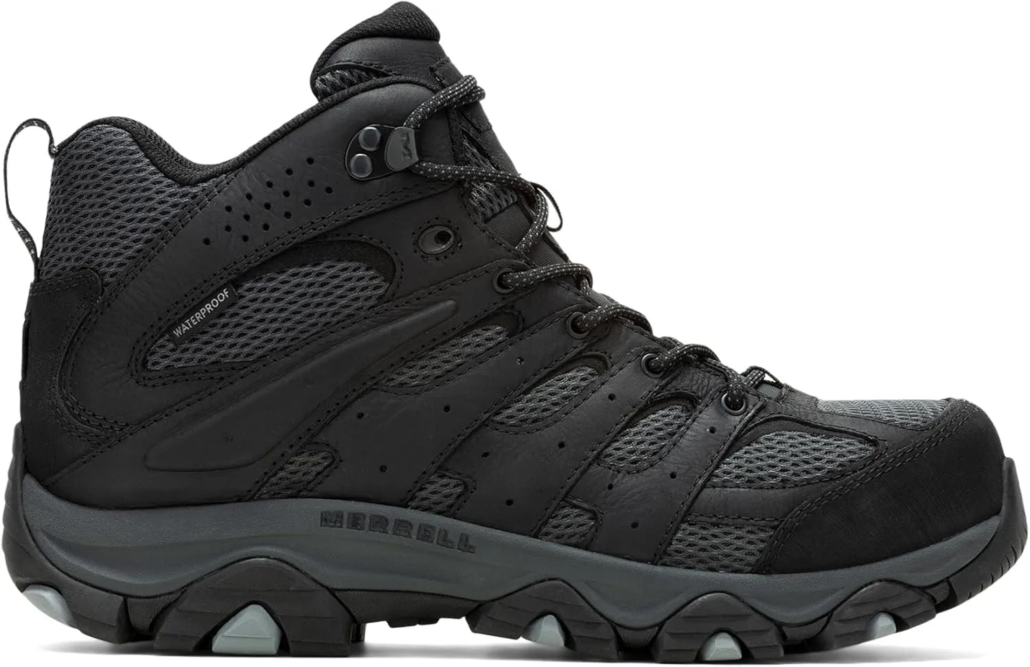 Merrell Men's Moab Vertex 2 Mid Waterproof Carbon Fiber