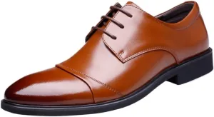 Outdoor Oxford Dress Shoes for Men Genuine Leather Men Formal Elevator Shoes Wedding Business Height Increase Lift Shoes Invisible Summer Hollow Wedding