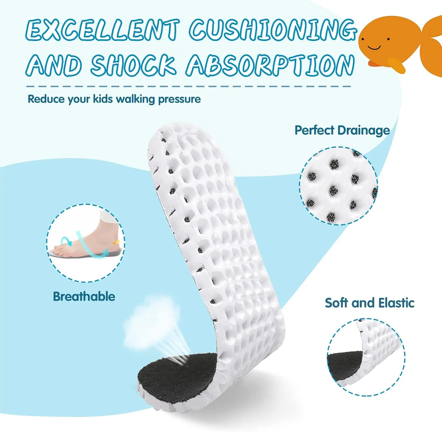 shopUAL Toddler Water Shoes Kids Girls Boys Beach Aqua Socks Skin Barefoot Walking Water Shoes Quick Dry Non-Slip Breathable Swim Pool Surf