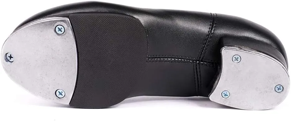 SWDZM Women's & Men's & Kid's Jazz Tap Dance Shoes Tap-Flex Patent Leather Tap Shoe,WX-Tap