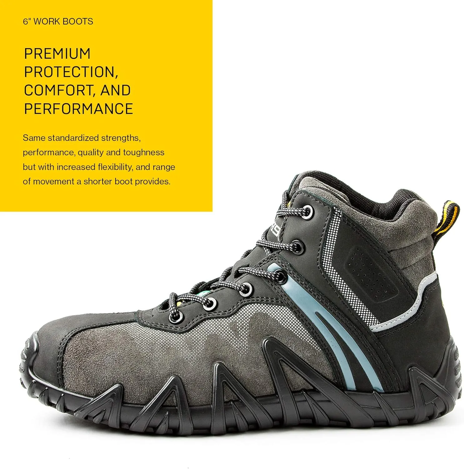 Terra Men's Venom Mid Composite Toe Safety Work Shoe
