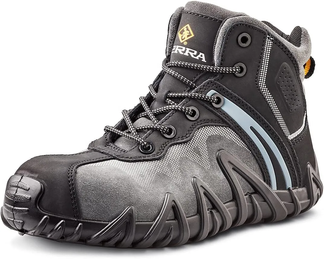 Terra Men's Venom Mid Composite Toe Safety Work Shoe