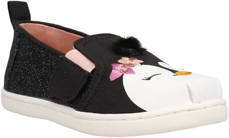 TOMS Toddler Girls Alpargata Slip On Sneakers Shoes