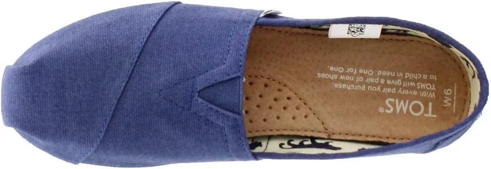 TOMS Toddler Girls Alpargata Slip On Sneakers Shoes