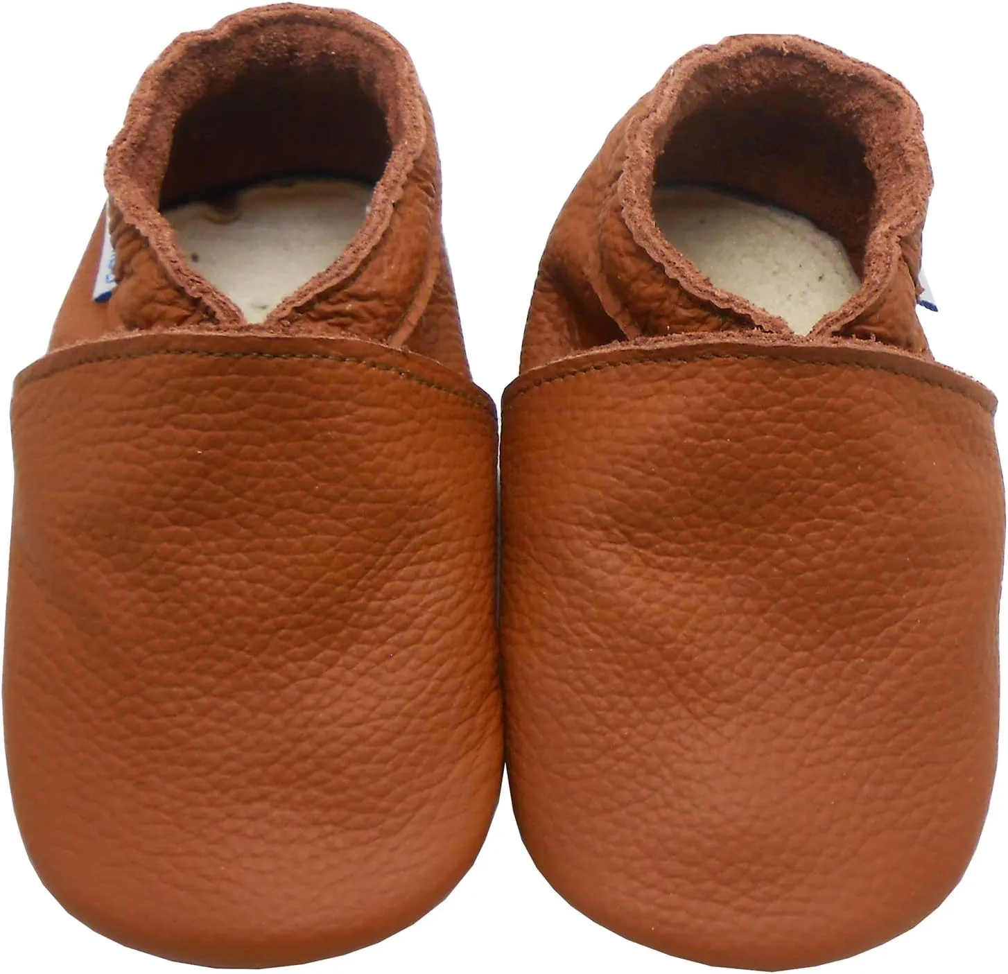 YIHAKIDS Baby Rubber Sole Shoes Boys Girls Infant Crawling Toddler Moccasins Leather Walking Anti-Slip Sole Slippers Newborn Mini Kids Crib Boots 0-24 Months
