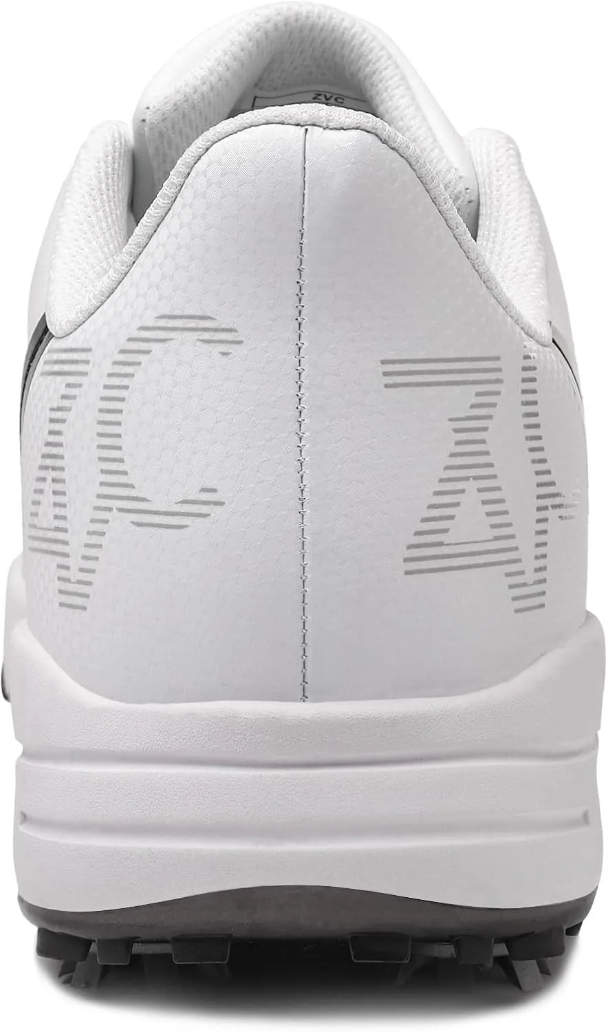 ZVC Golf Shoes Men Water-Resistant Non-Slip Lightweight Breathable Spiked Footwear Outdoor