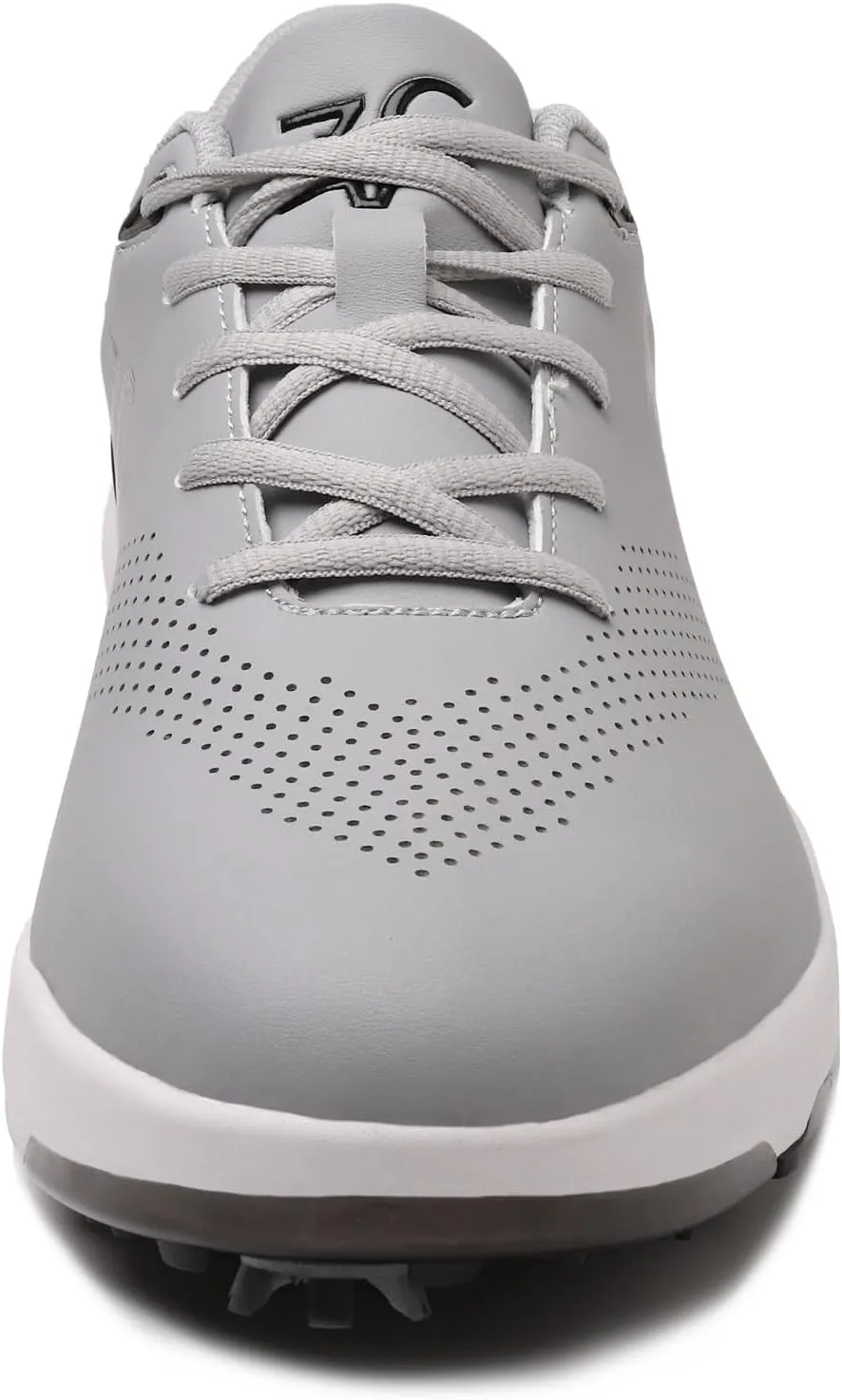 ZVC Golf Shoes Men with Spikes Non-Slip Water-Resistant Lightweight Breathable Professional Spiked Footwear Outdoor