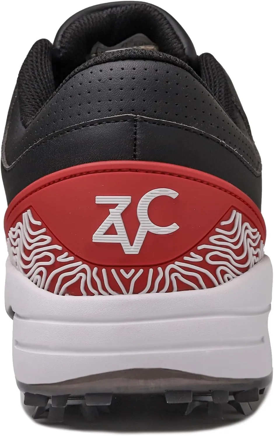 ZVC Golf Shoes Men with Spikes Non-Slip Water-Resistant Lightweight Breathable Professional Spiked Footwear Outdoor
