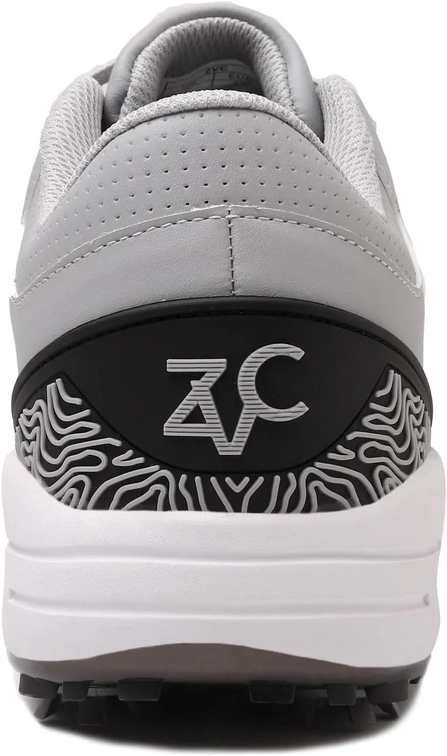 ZVC Golf Shoes Men with Spikes Non-Slip Water-Resistant Lightweight Breathable Professional Spiked Footwear Outdoor