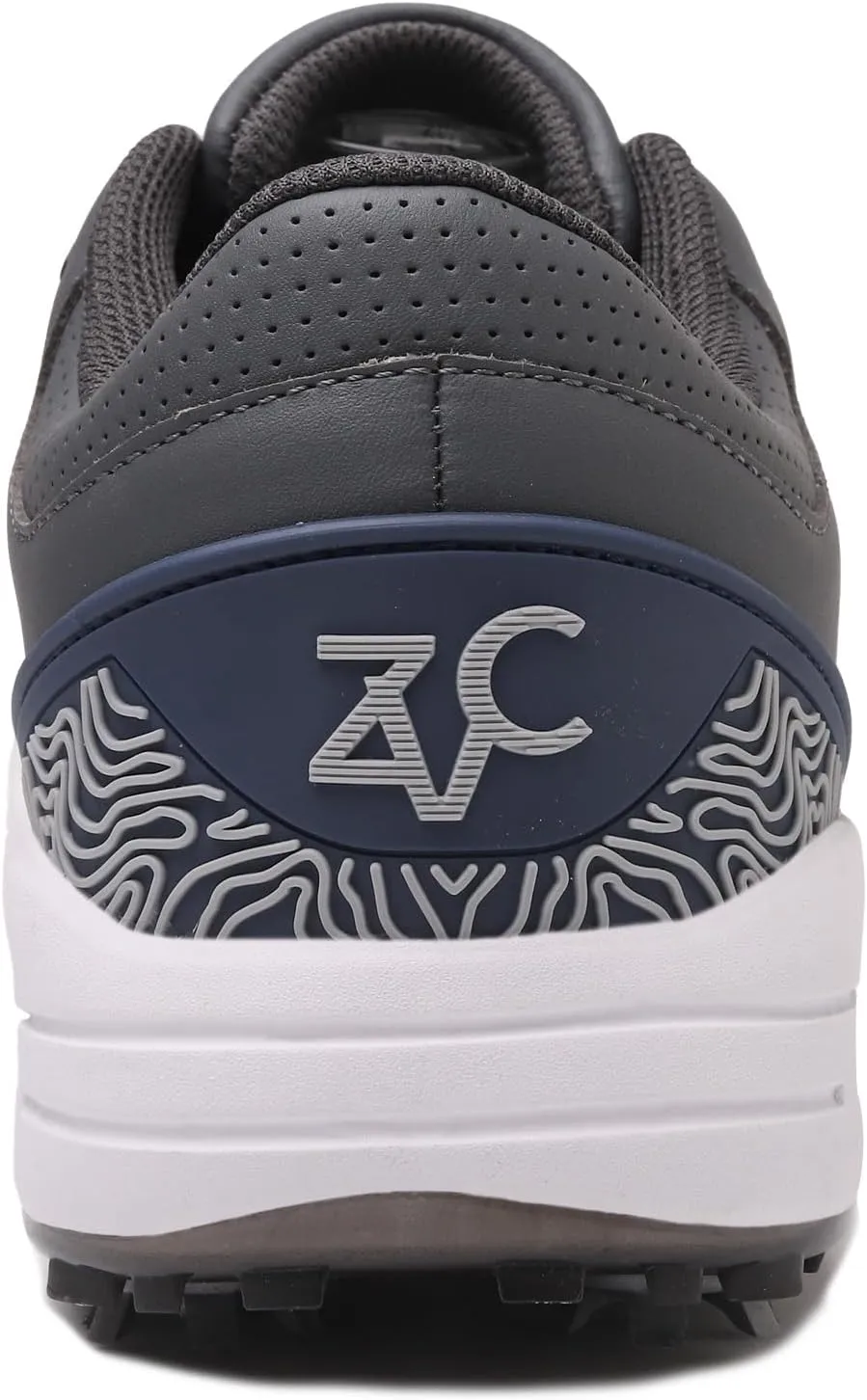 ZVC Golf Shoes Men with Spikes Non-Slip Water-Resistant Lightweight Breathable Professional Spiked Footwear Outdoor