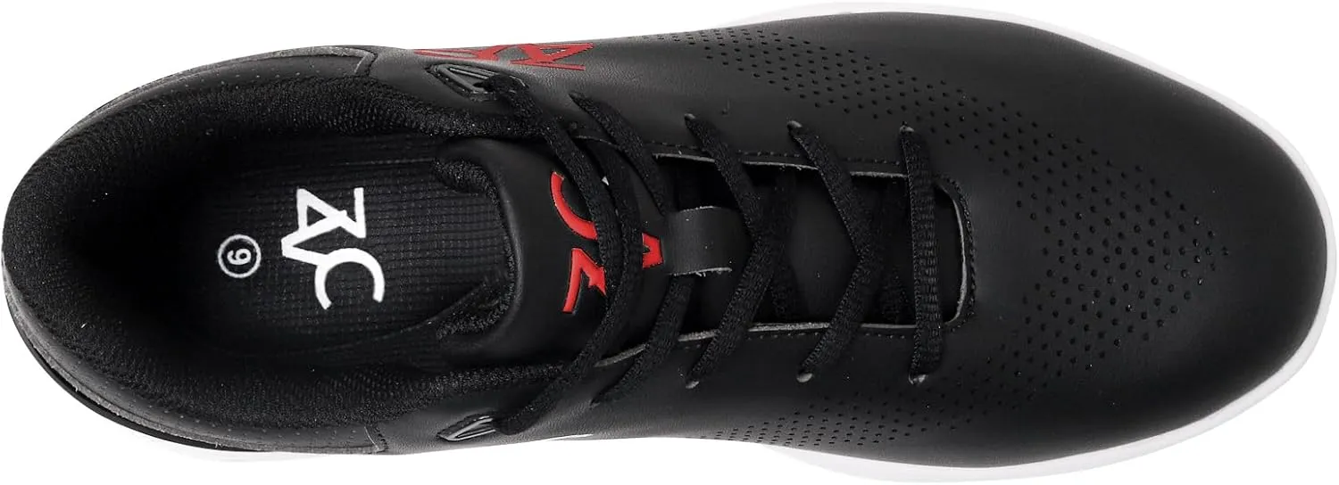 ZVC Golf Shoes Men with Spikes Non-Slip Water-Resistant Lightweight Breathable Professional Spiked Footwear Outdoor