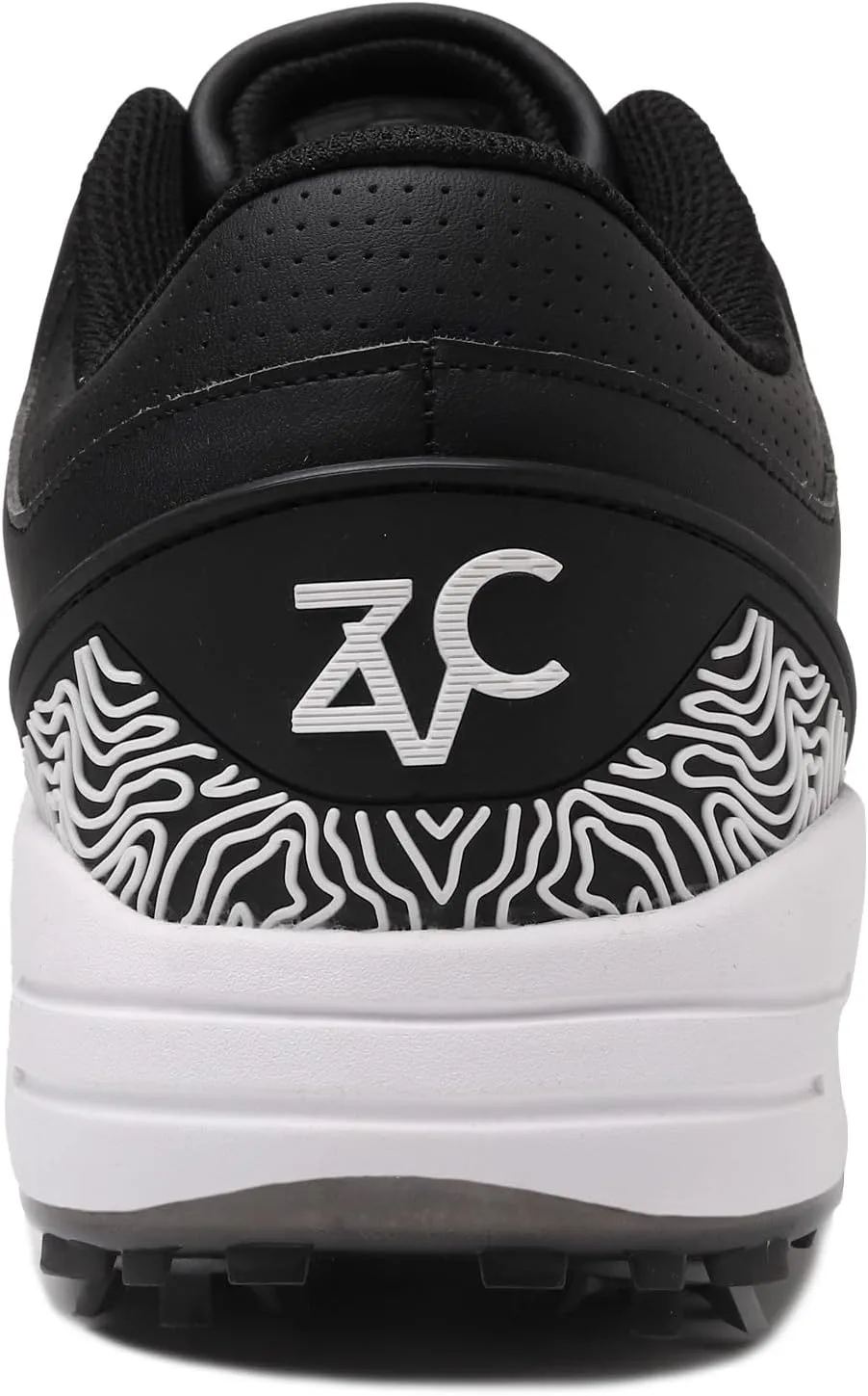 ZVC Golf Shoes Men with Spikes Non-Slip Water-Resistant Lightweight Breathable Professional Spiked Footwear Outdoor
